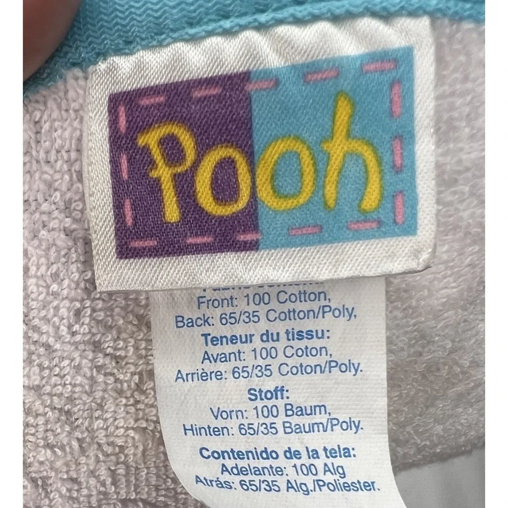 Vintage 1998 Winnie the Pooh‎ Baby Bibs Lot of 2 Mommy Daddy The First Years